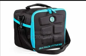 Six Pack Fitness Blue / Black Lunch Bag