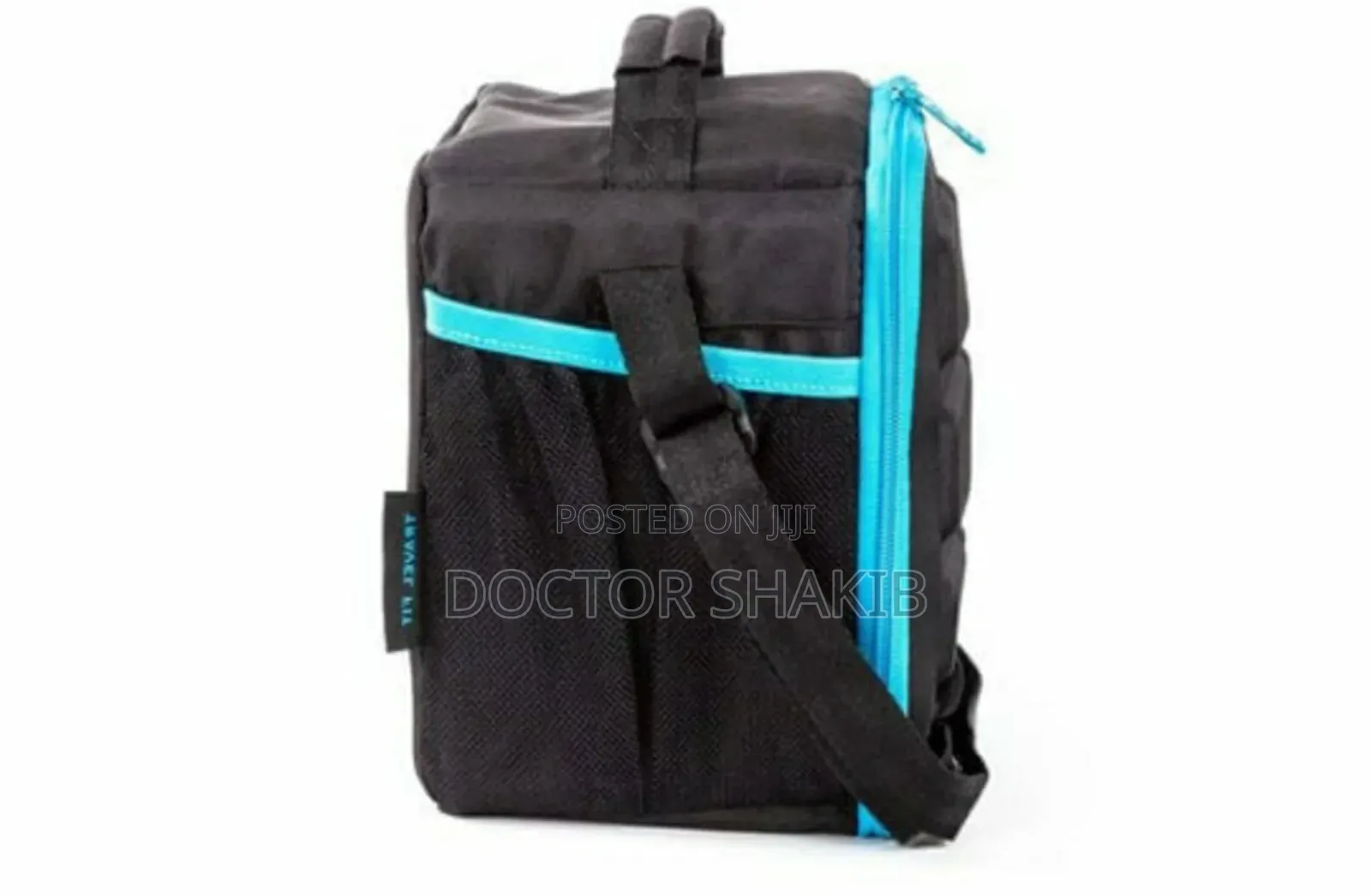 Six Pack Fitness Blue / Black Lunch Bag