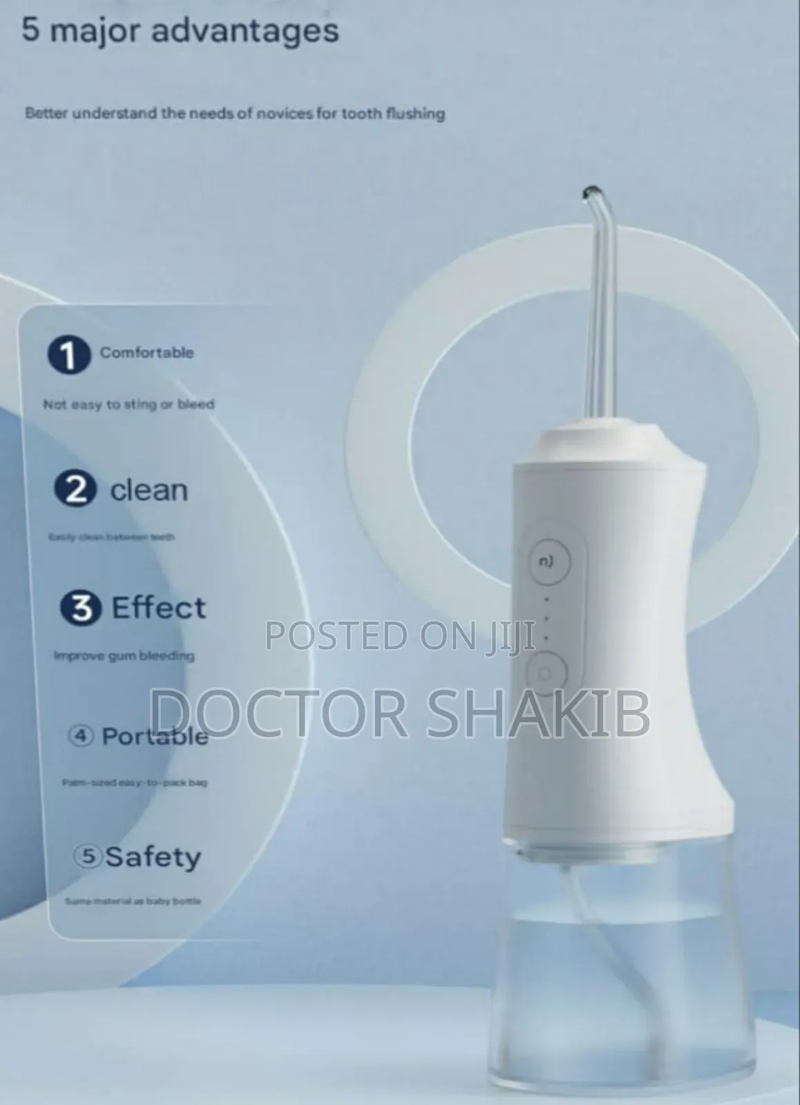 New MDHL 300ml Rechargeable Teeth Cleaning Water Flosser