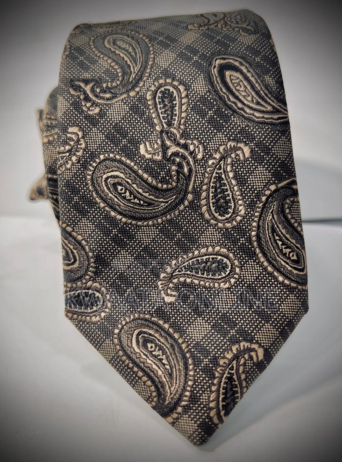 Tie and Pocket Square Woven Classic Mens Ties Handkerchief