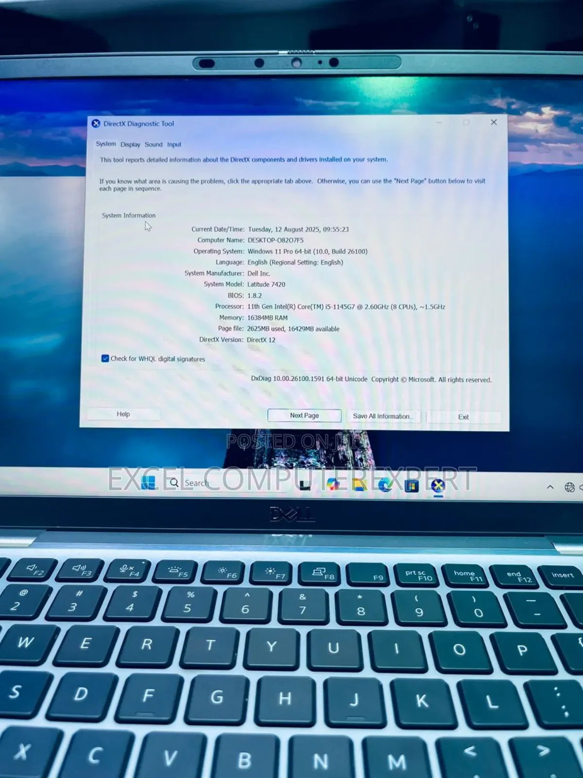 New Laptop Dell Latitude 7420 8GB Intel Core i5 SSD 256GB