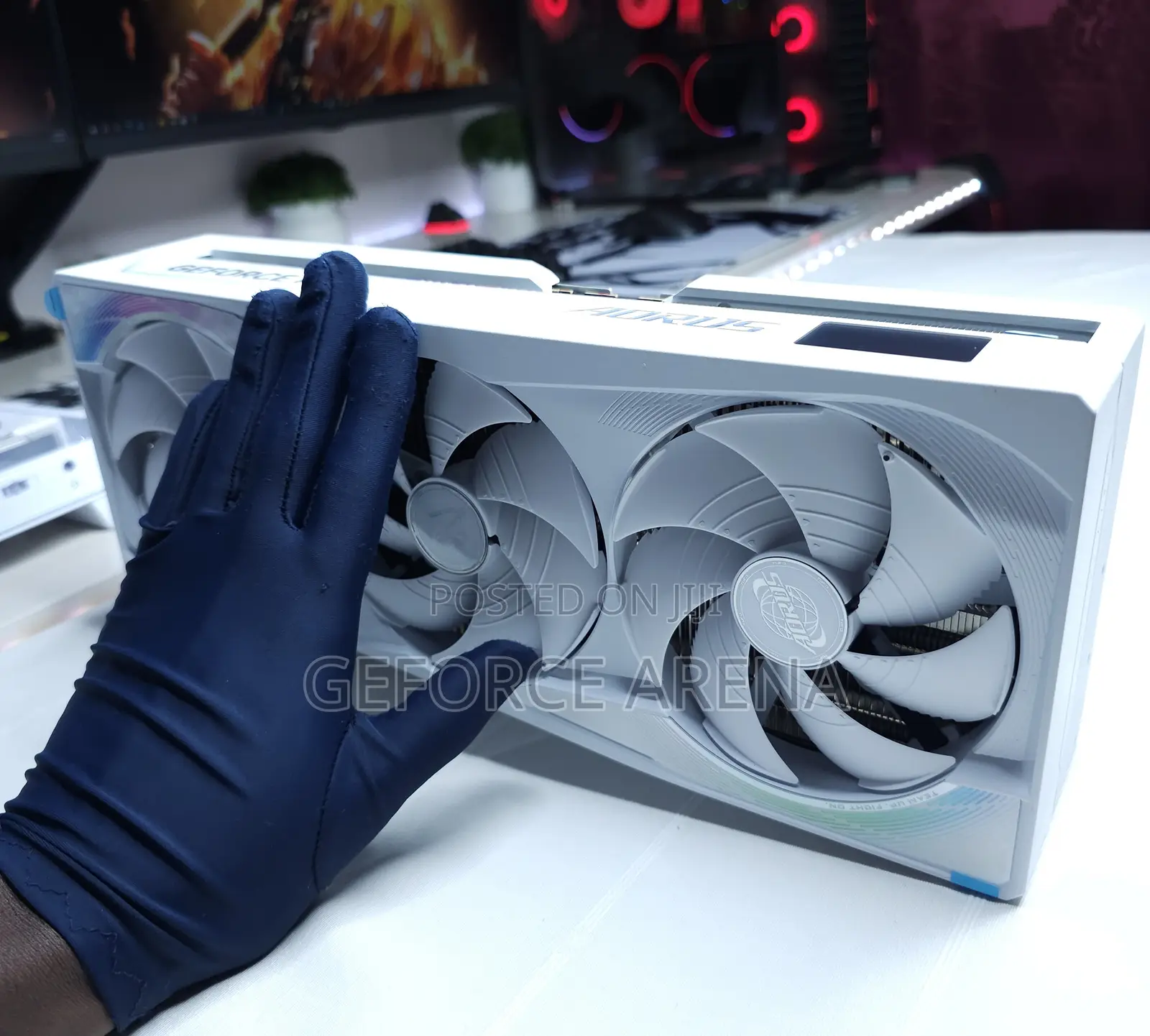Aorus RTX 5090 Master Ice 32gb Graphics Card - Ai, Rendering, Gaming