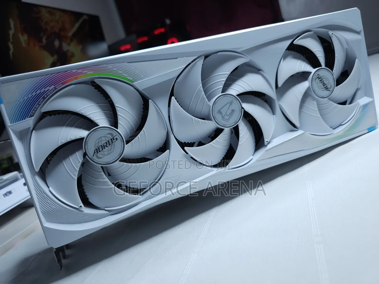 Aorus RTX 5090 Master Ice 32gb Graphics Card - Ai, Rendering, Gaming