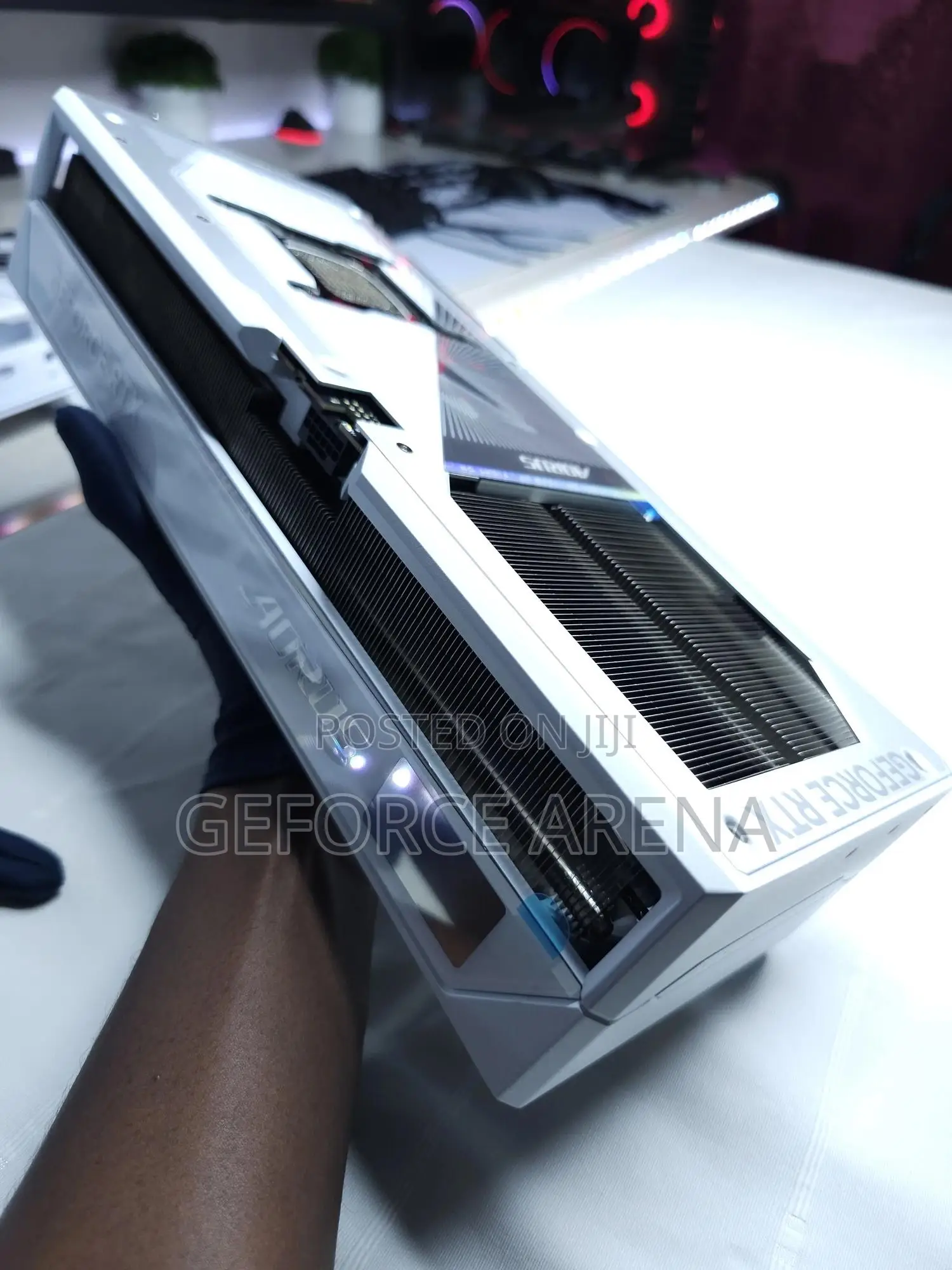 Aorus RTX 5090 Master Ice 32gb Graphics Card - Ai, Rendering, Gaming