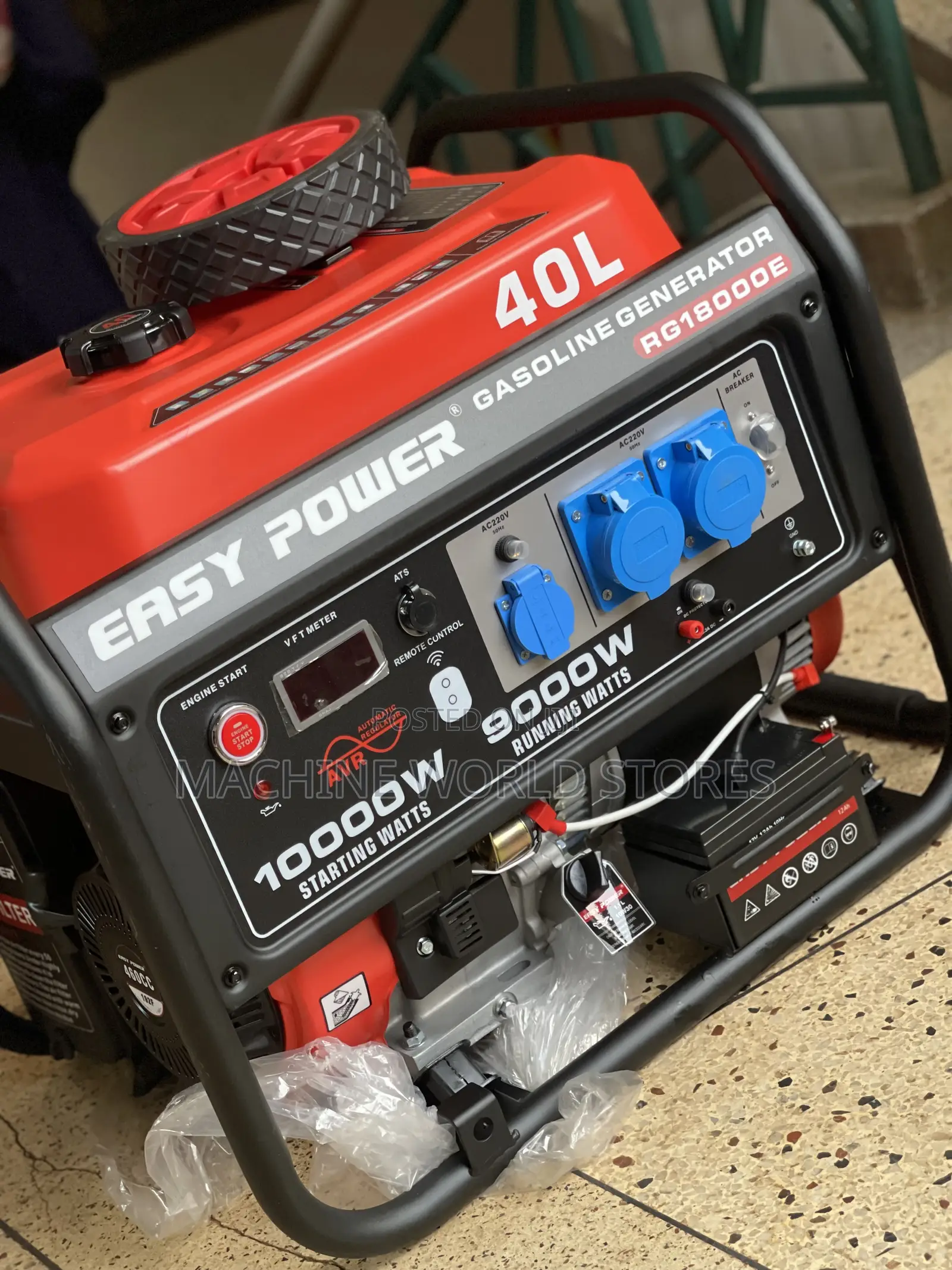 10kva Gasoline Generator 40l Tank