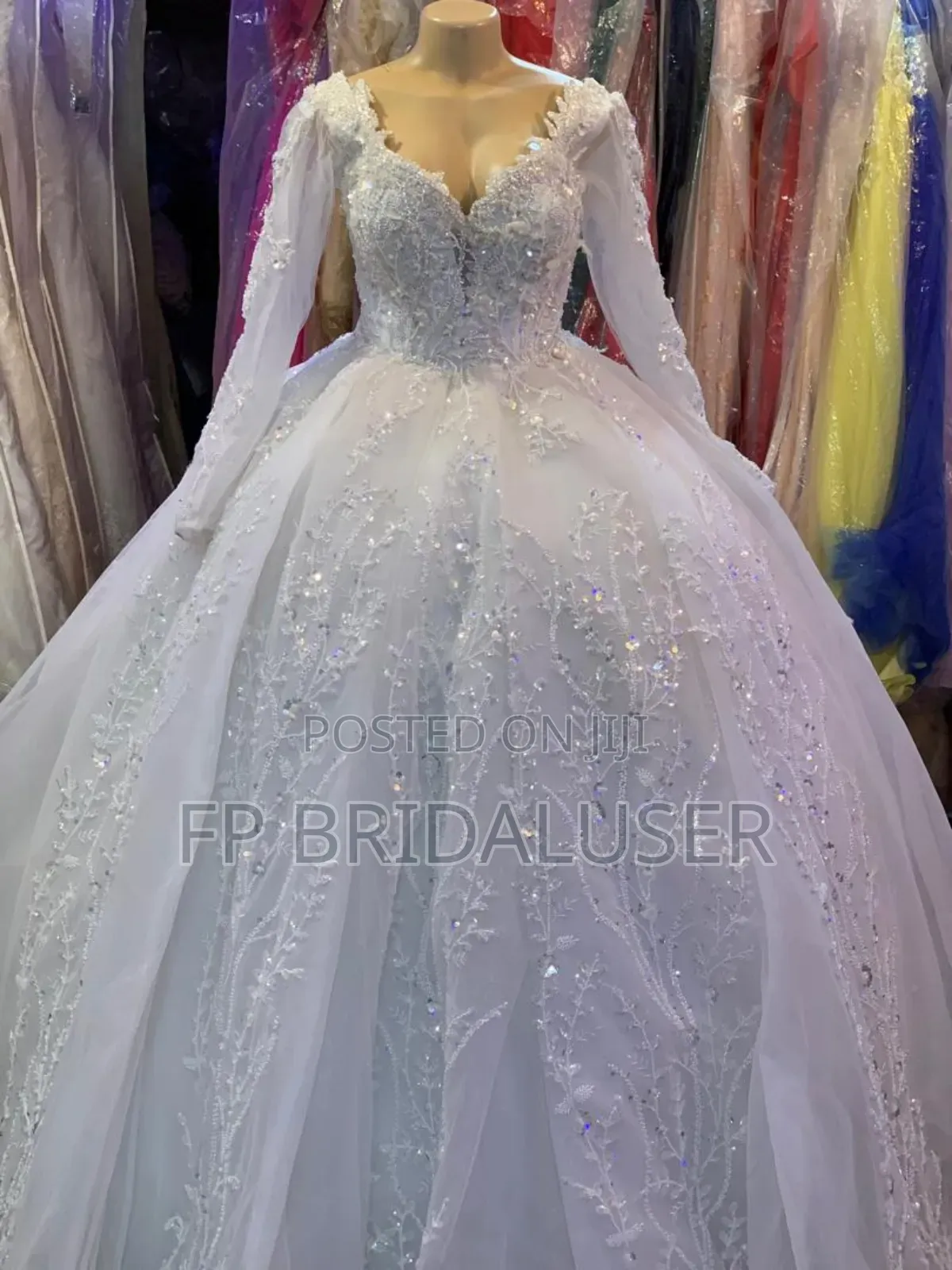 Wedding Gown for Hire With Jacket