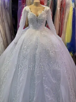 Wedding Gown for Hire With Jacket
