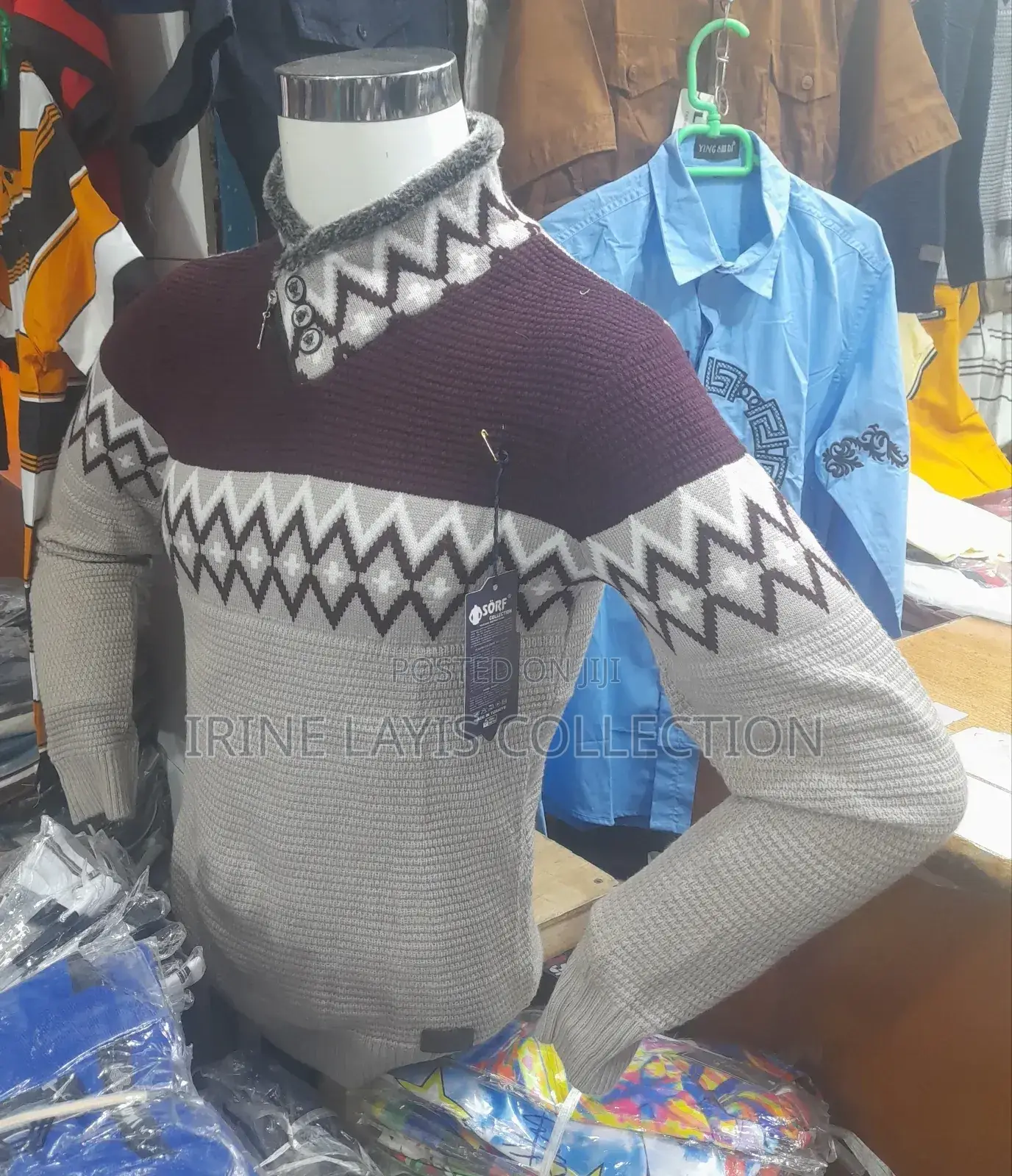 Mens Stretch Sweaters