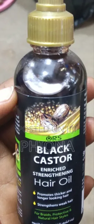 Black Caster Hair Oil
