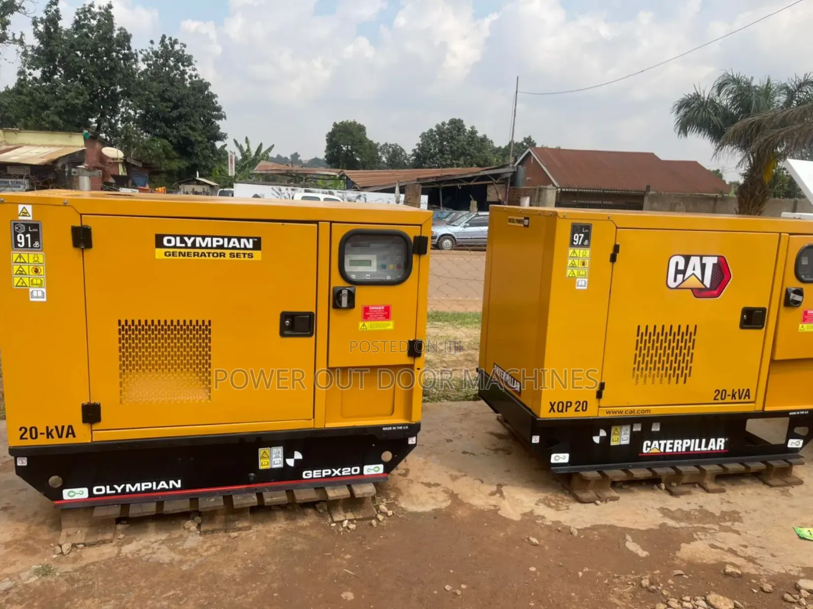 20 Kva Caterpillar Diesel Silent Generator