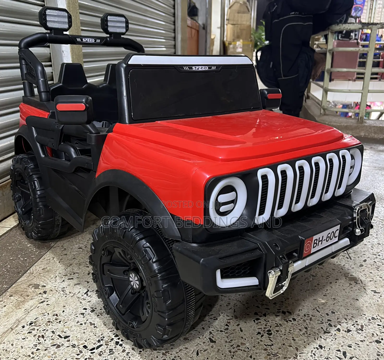 Rechargeable Speed Toy Car Red