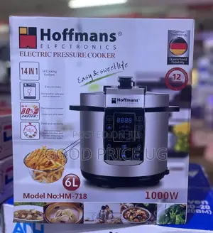 New 6 Litres Hoffmans Pressure Cooker