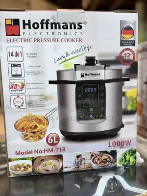 6 Liters Hoffman Pressure Cooker With Steamer
