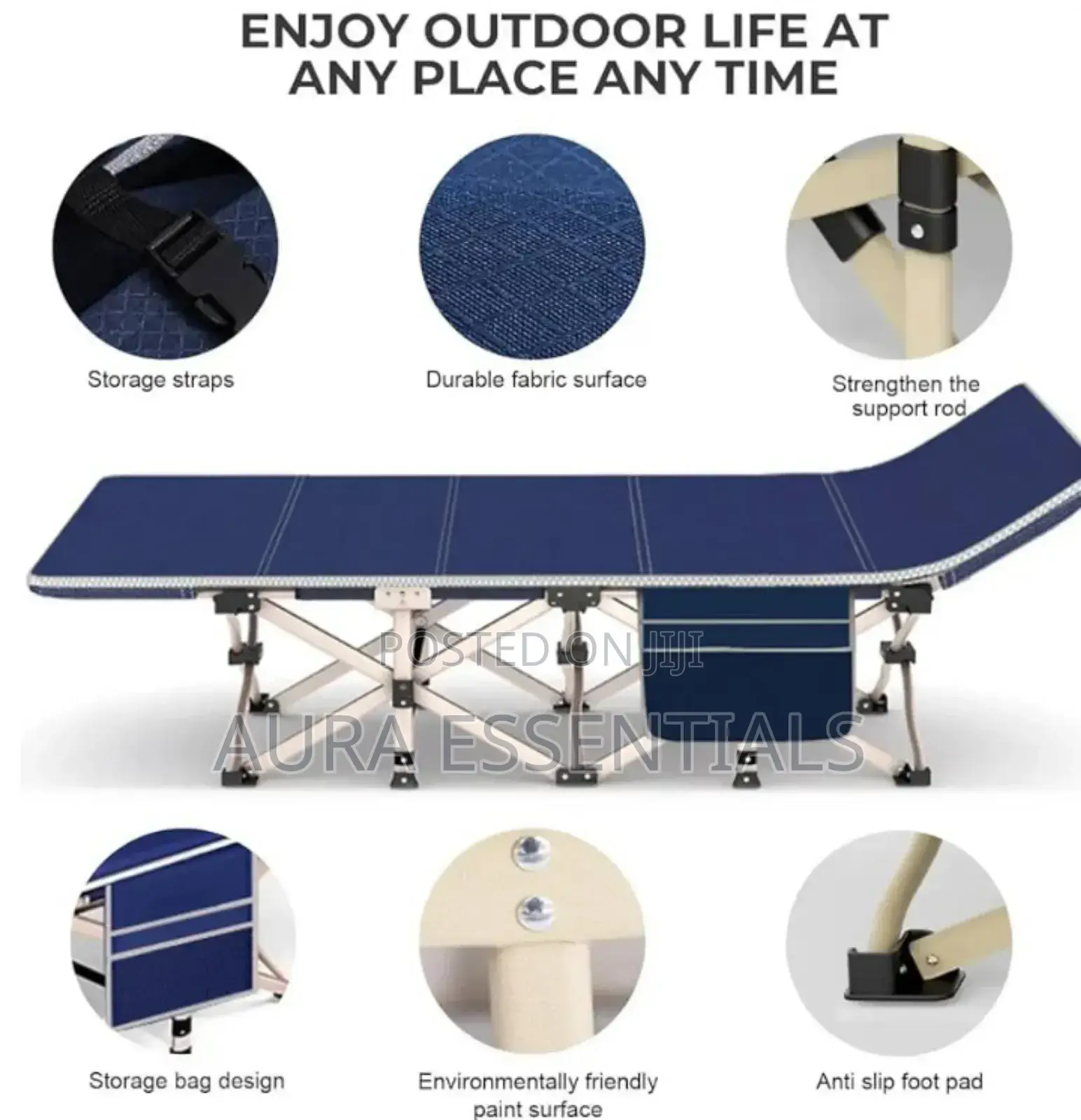 Folding Camping Cot,Portable Folding Bed,Cot