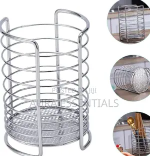 Stainless Steel Kitchen Utensil Holder or Organizer