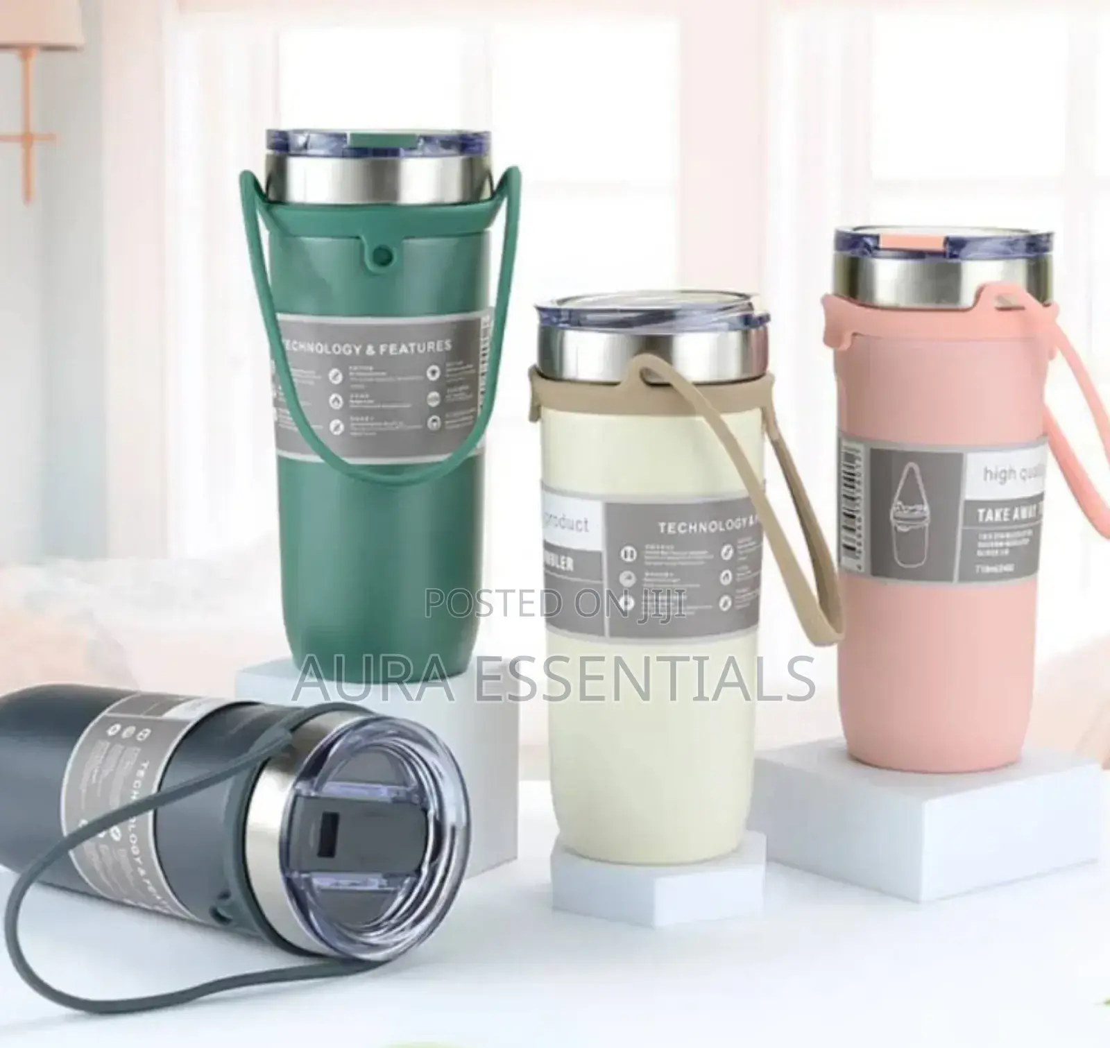 Tyeso Vacuum Insulated Thermos Water Bottles.