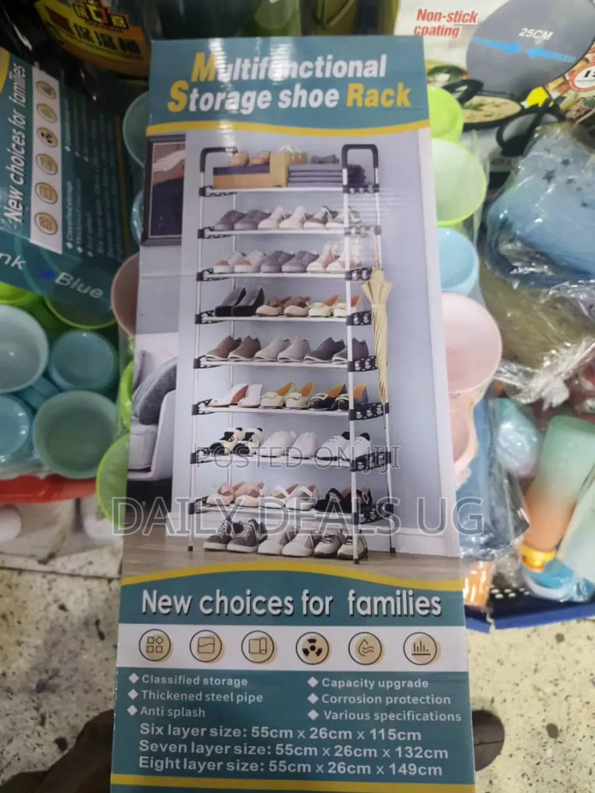 Multifunctional Storage Shoe Racker