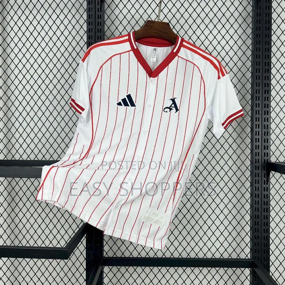 Adidas Arsenal Baseball Jersey White