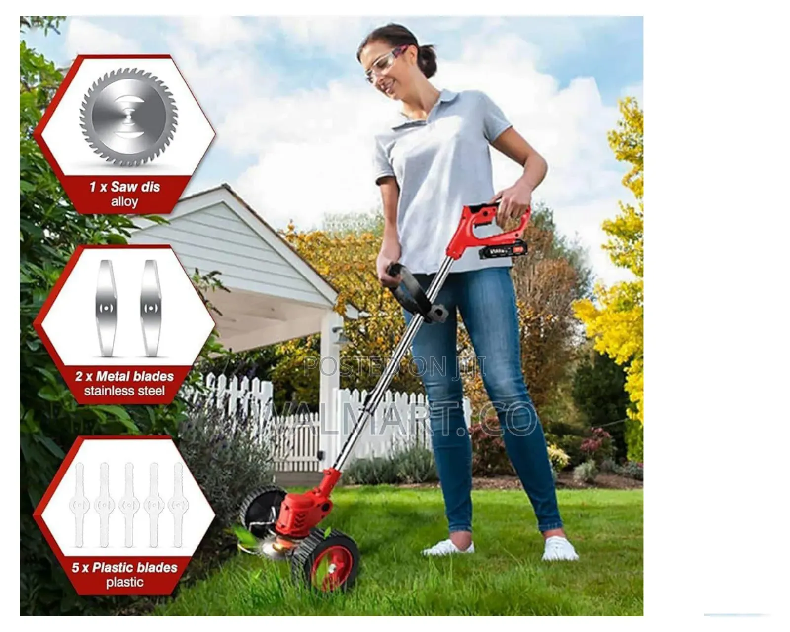 Cordless Electric Grass Trimmer