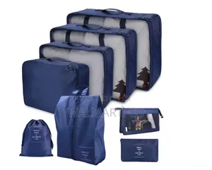 8pcs Travel Set Organizer Bag