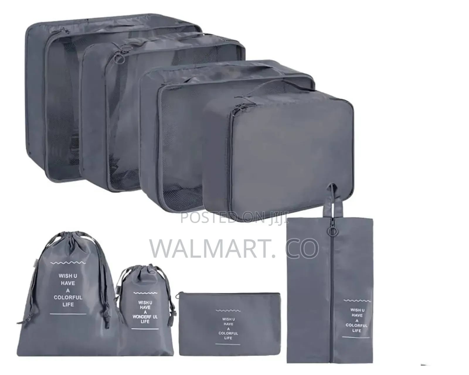 8pcs Travel Set Organizer Bag