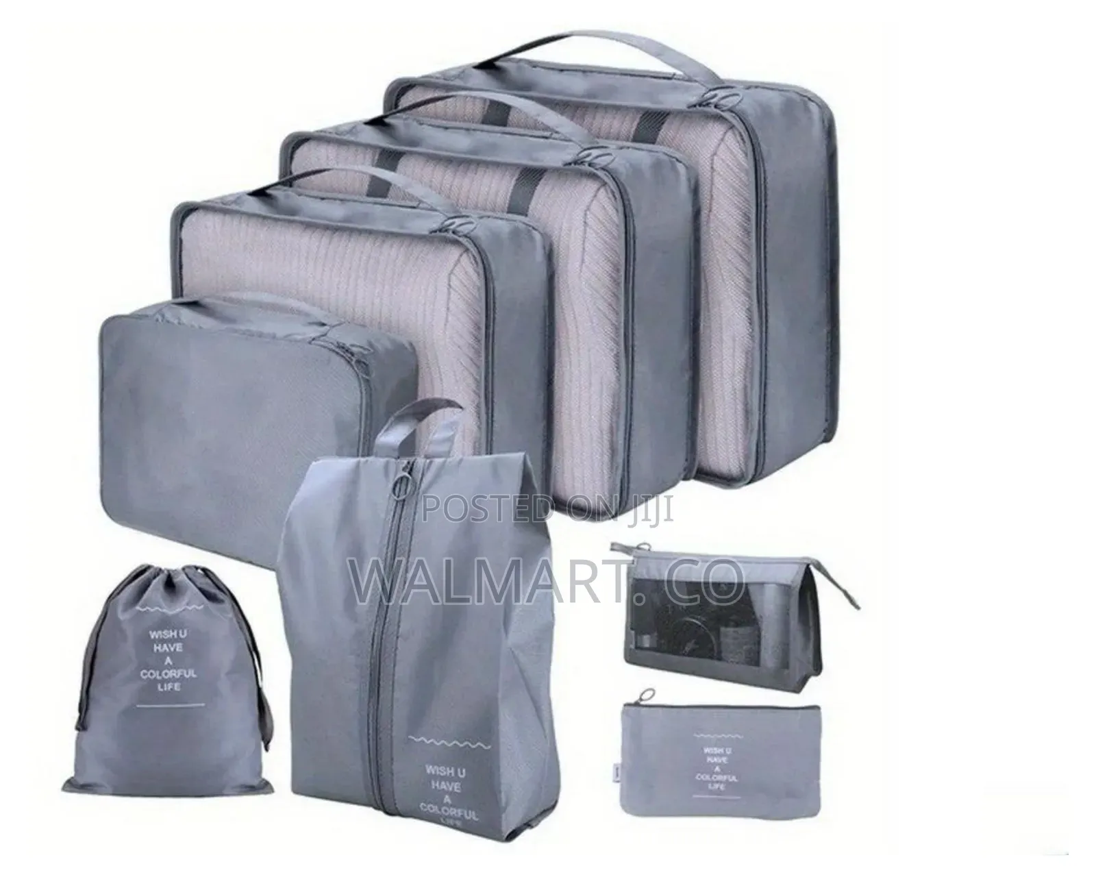 8pcs Travel Set Organizer Bag