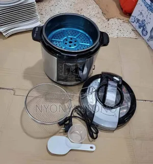 Hoffmans Electric Pressure Cooker With 14 Programs Steamer