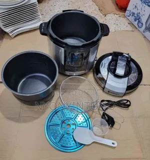 Electric Pressure Cooker With Steamer Deep Fryer
