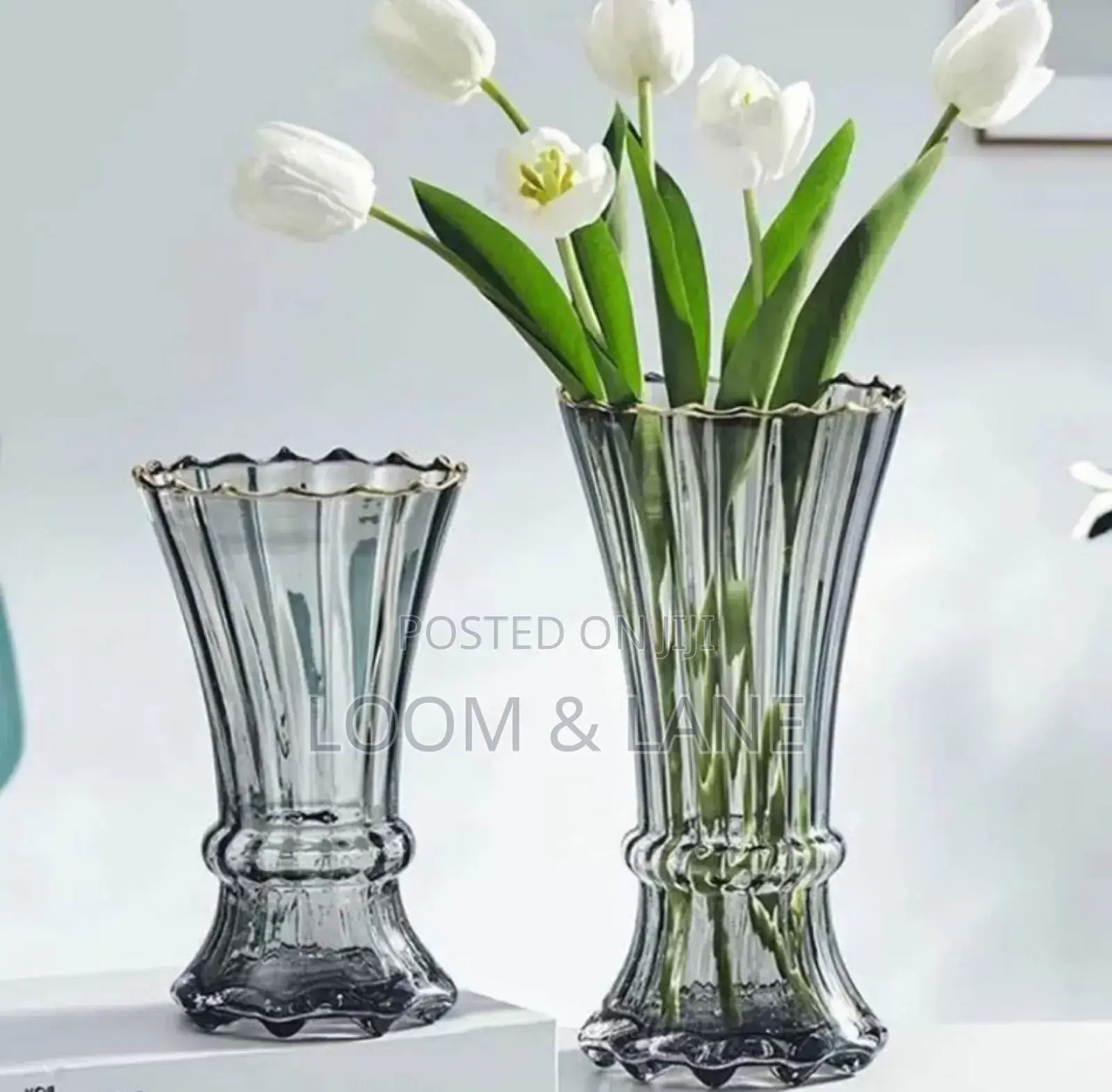 Unique Modern Glass Flower Vase
