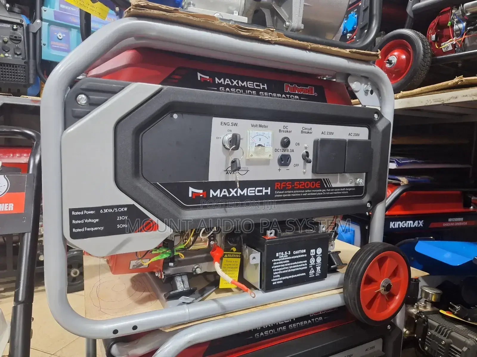Maxmech Gasoline Generator