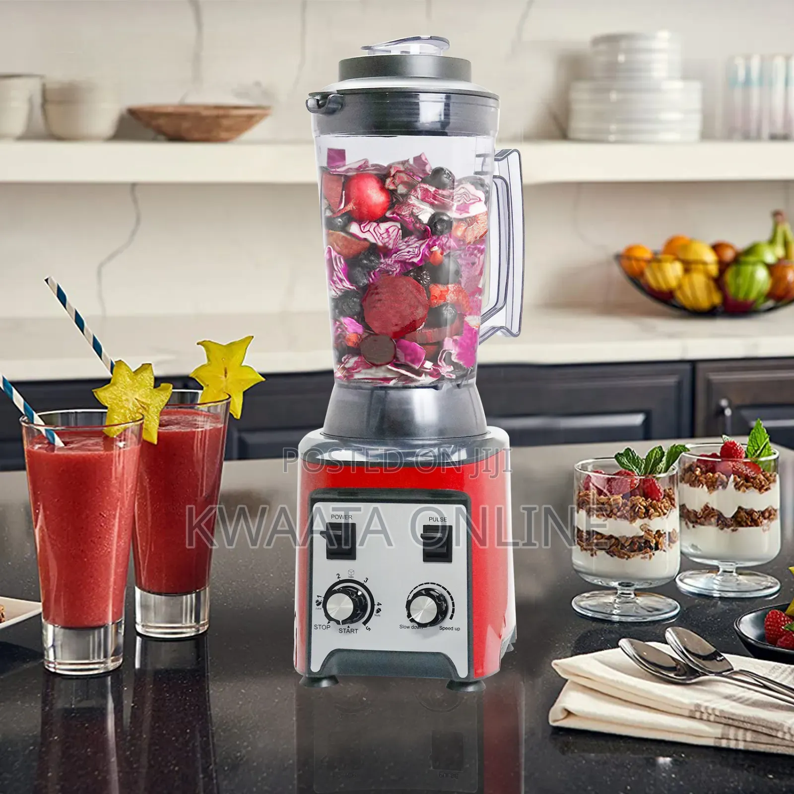 4l-Digiwave Dwbl1113t, 2600w Commercial Blender With Timer Function