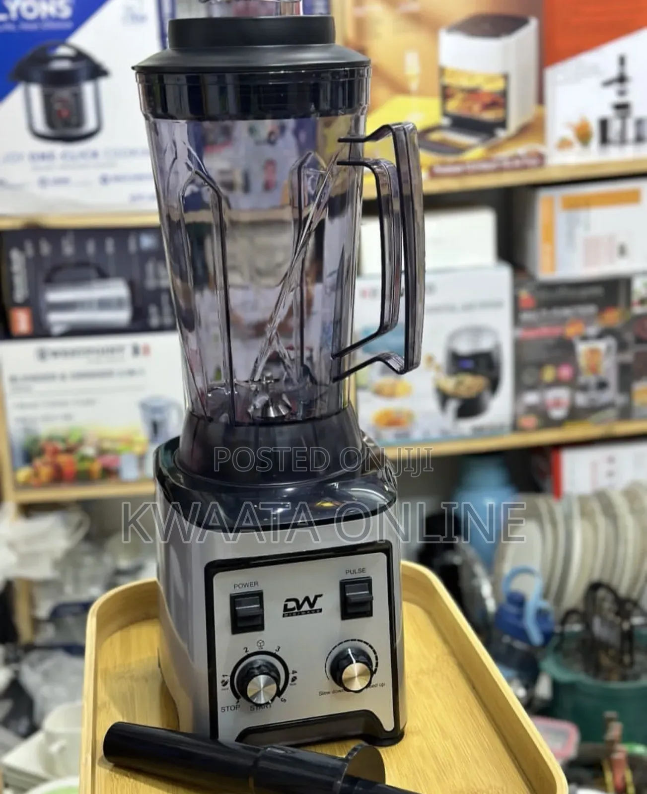 4l-Digiwave Dwbl1113t, 2600w Commercial Blender With Timer Function