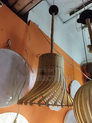 Modern Wooden Pendant Lamp Holder