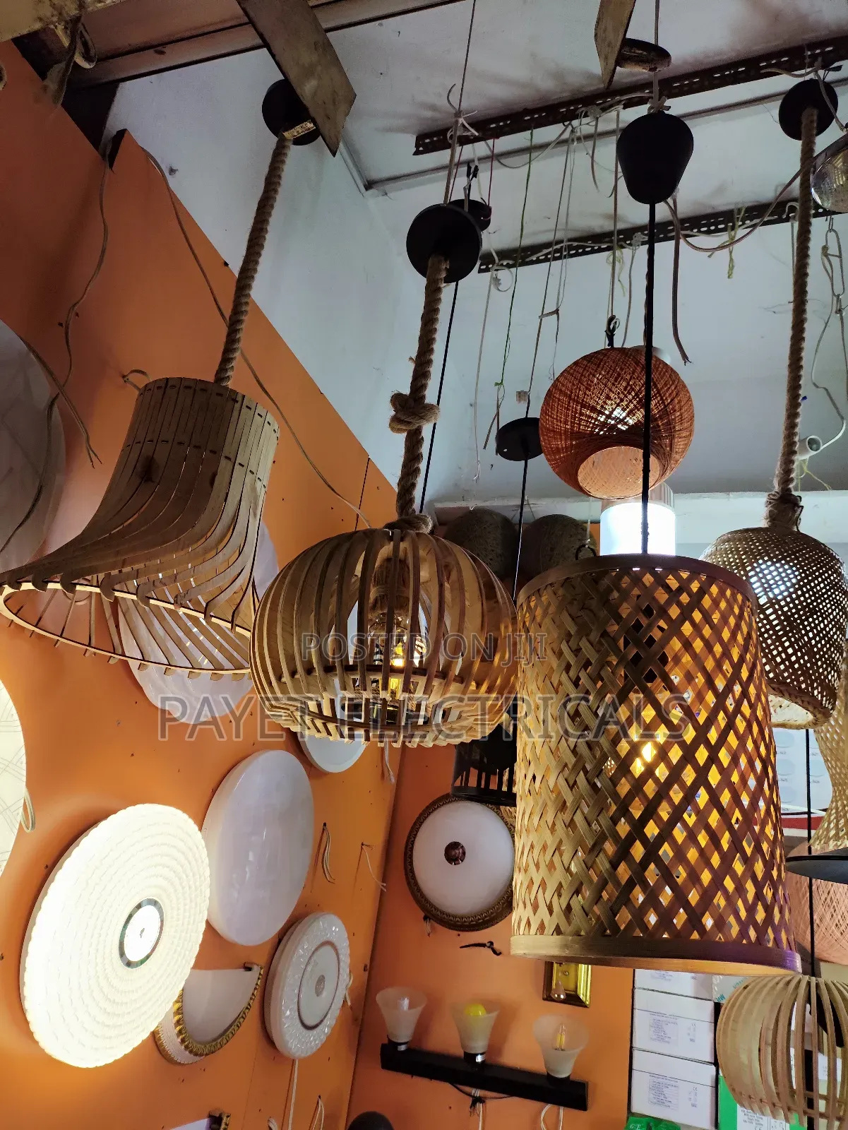 Modern Hand Craft Pendant Lamp Holder
