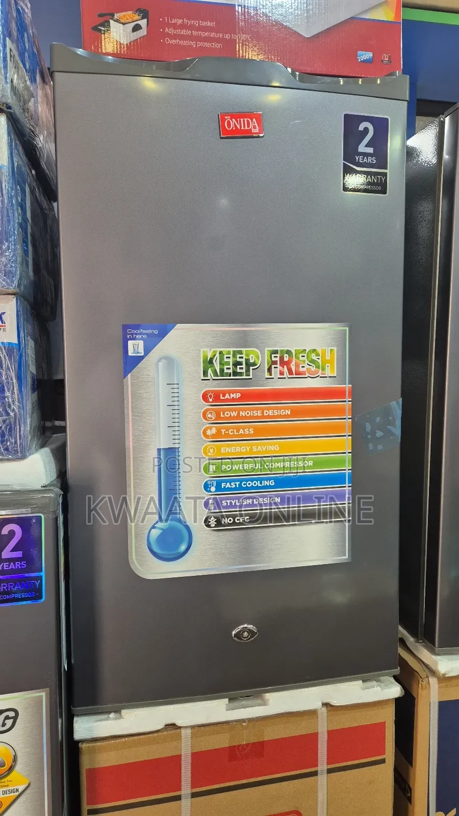 90l Onida Plus Single Door Refrigerator. Odref9036