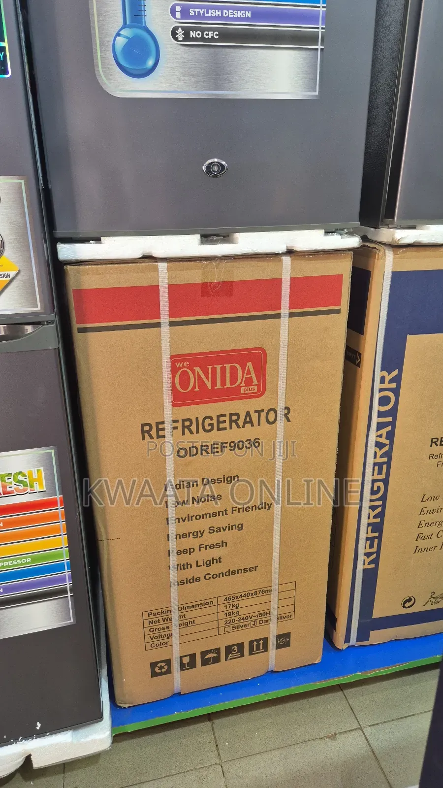 90l Onida Plus Single Door Refrigerator. Odref9036