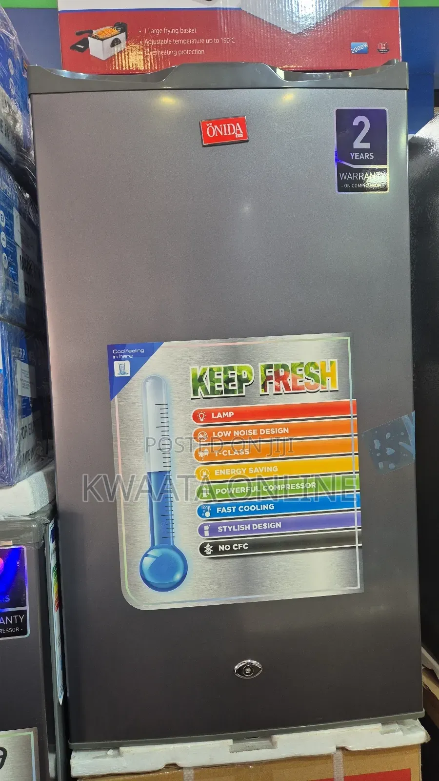 90l Onida Plus Single Door Refrigerator. Odref9036