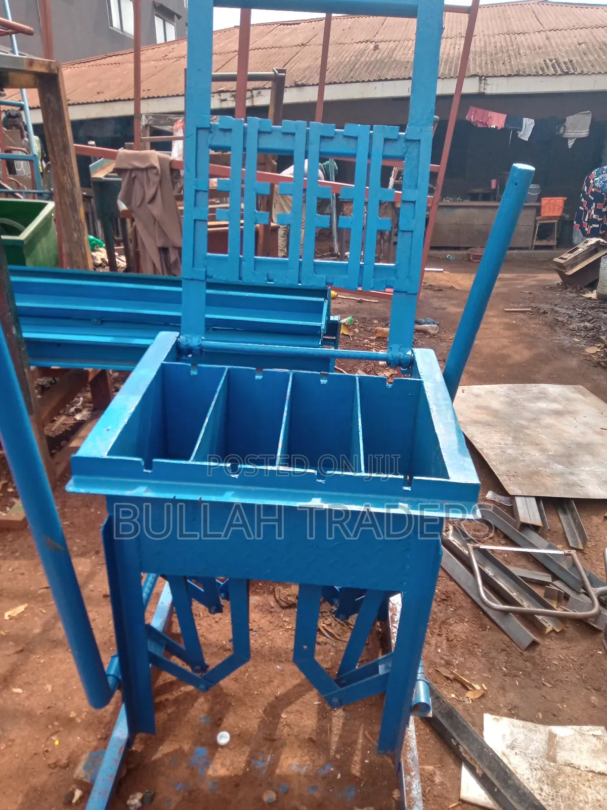 Concrete Block Machine Manual 4 in 1 Hollow and Solid Blocks