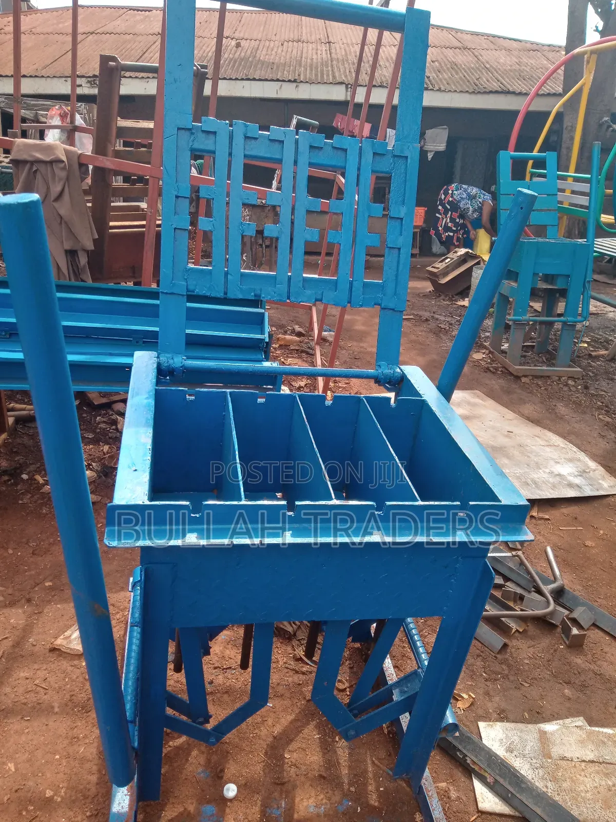 Concrete Block Machine Manual 4 in 1 Hollow and Solid Blocks