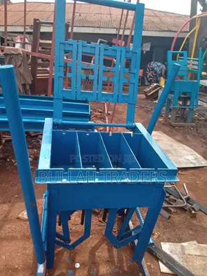 Concrete Block Machine Manual 4 in 1 Hollow and Solid Blocks