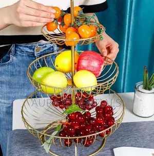 Countertop Fruit Basket, Fruit, Bread and Vegetable Organizer