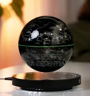 Magnetic Levitating Crystal Globe Lamp