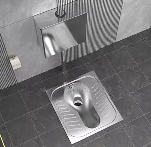 Stainless Steel Public Squatting Pan