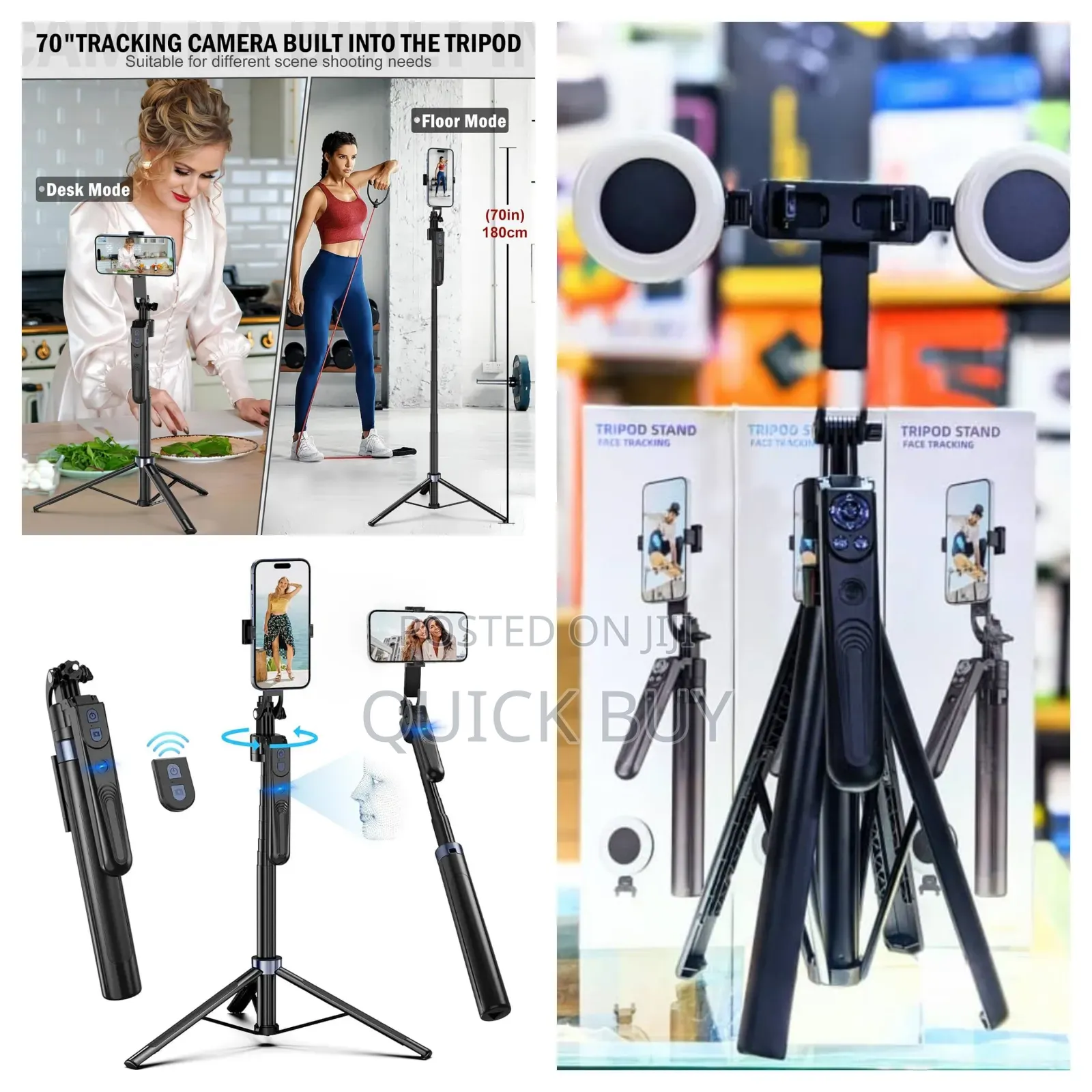 Auto Face Tracking Tripod