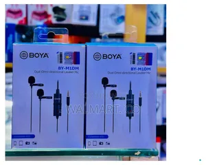 Boya by M1dm Dual Lavalier Microphone
