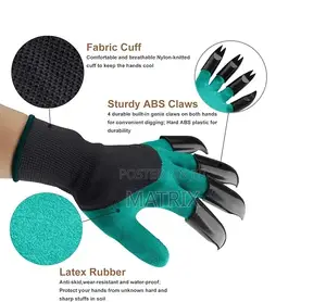 Garden Gloves With Nails
