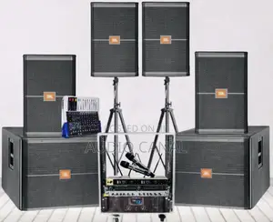 15”X4 X18” X 2 JLB Pa Sound System