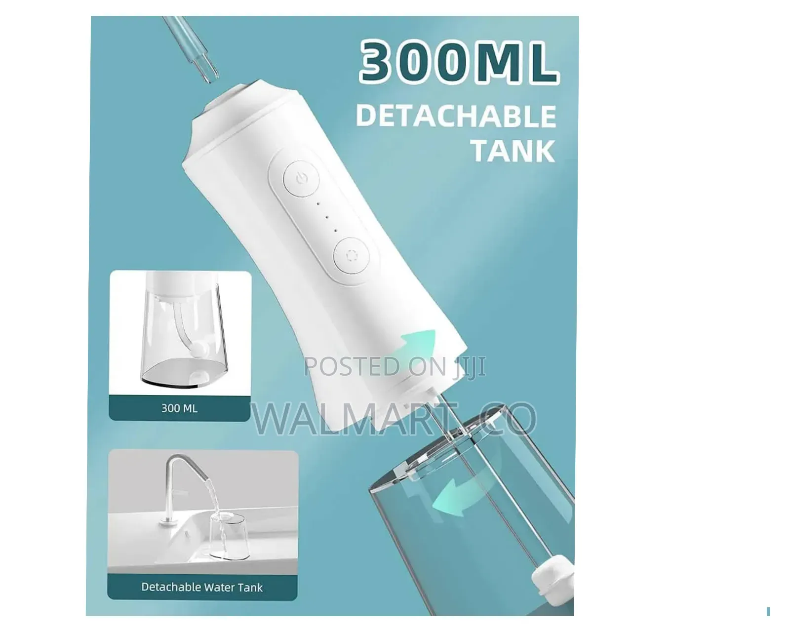 Cordless Water Dental Flosser Oral Irrigator