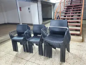 Black Homeboss Plastic Chairs Plastic Chairs