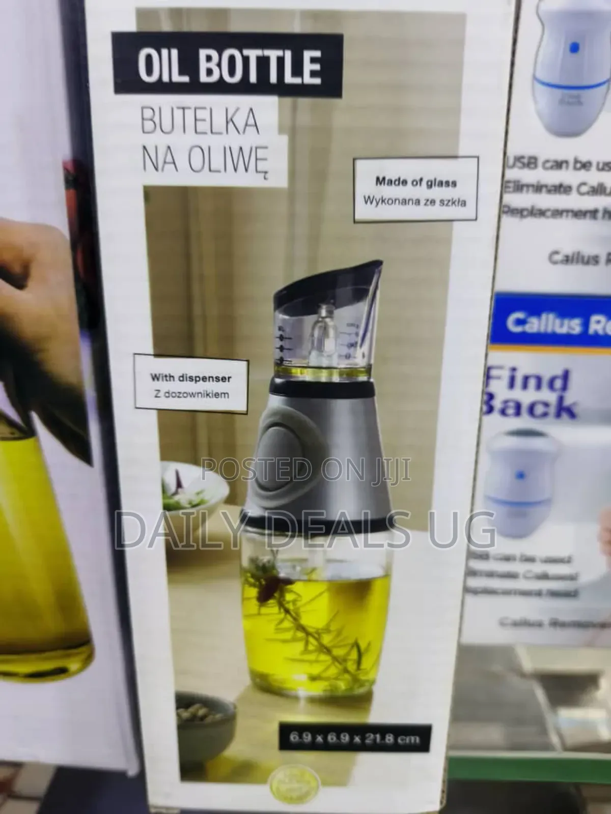 Press Measure Oil Dispenser